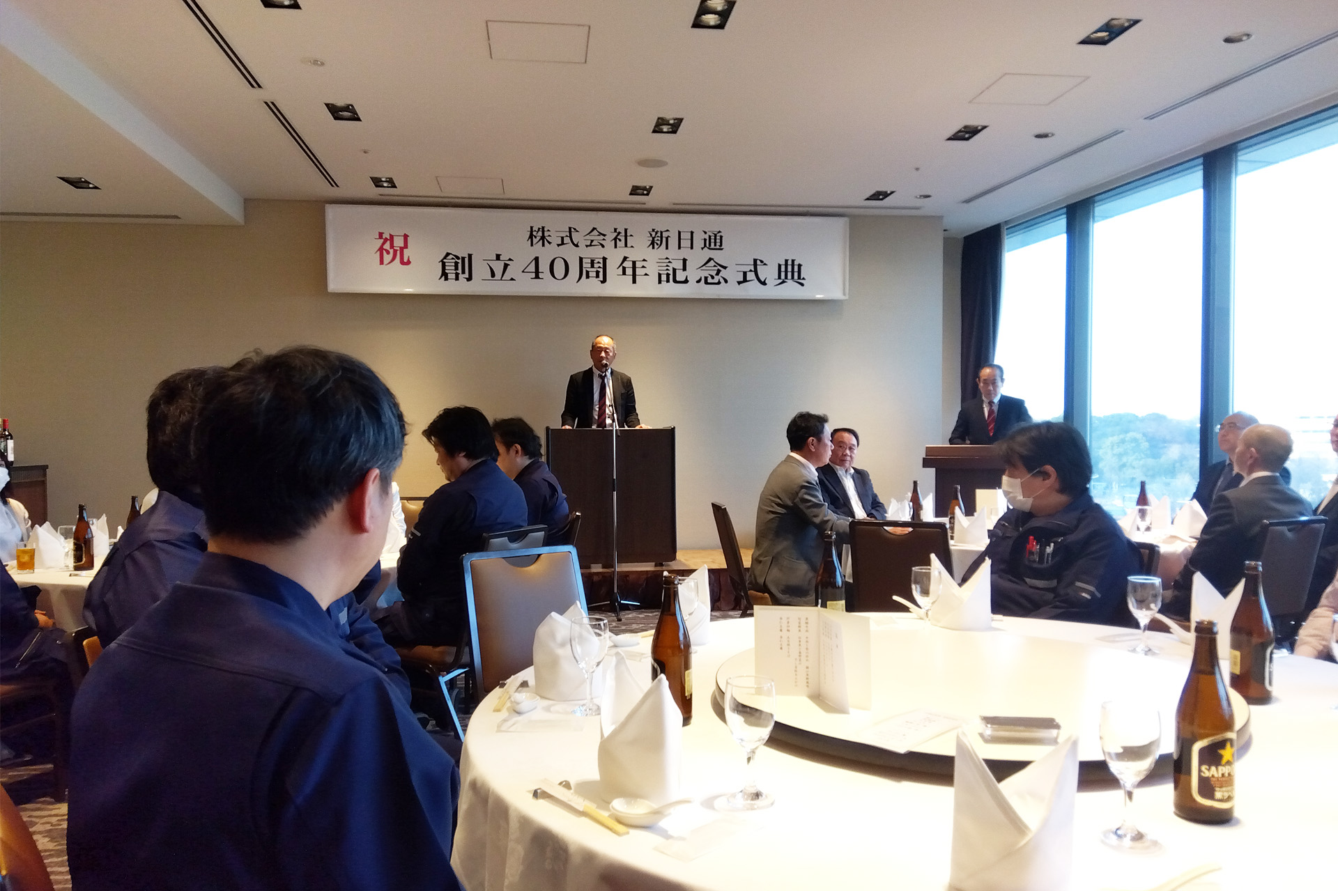 創業40周年記念パーティー　（東京支店）の写真