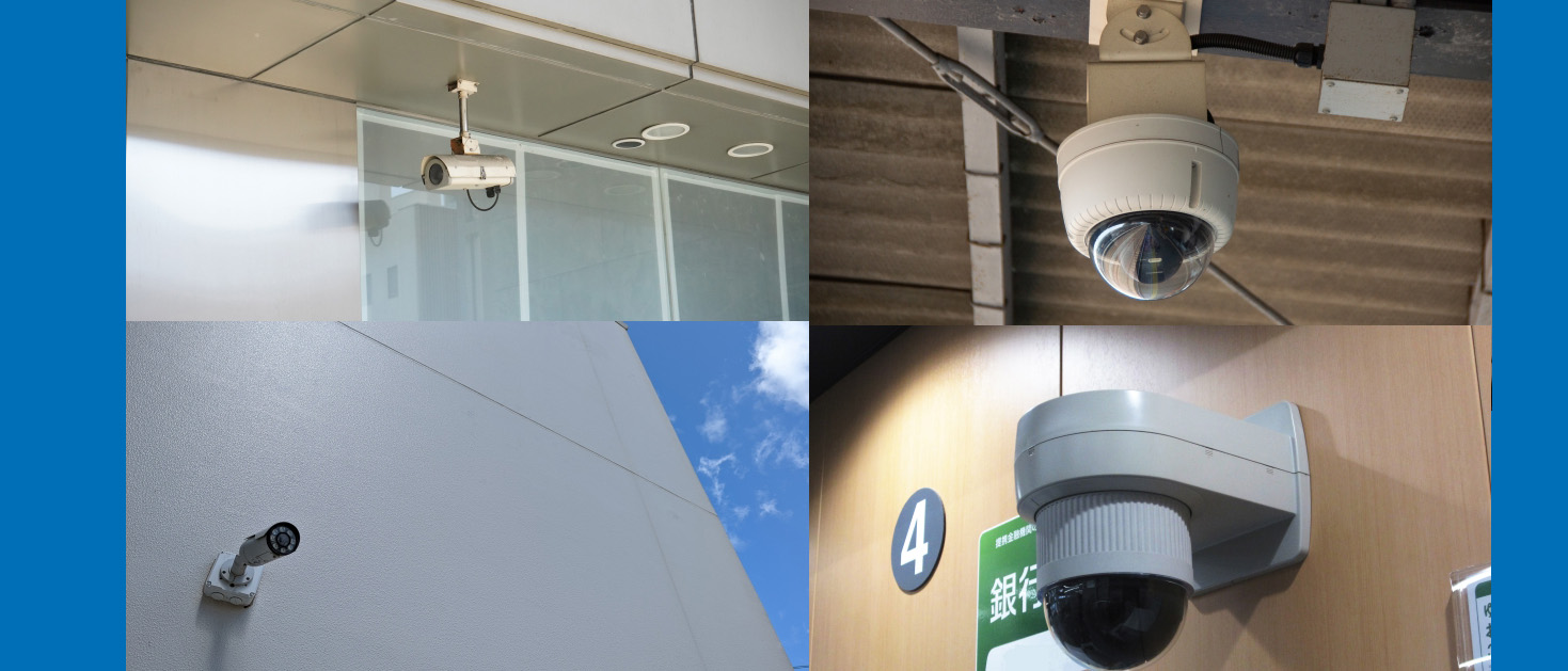 防犯カメラ工事　施工事例