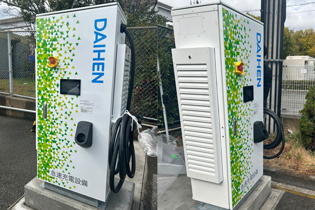 EV充電機の写真